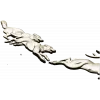 Охота на оленя - рельефная 3D модель STL для ЧПУ