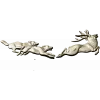 Охота на оленя - рельефная 3D модель STL для ЧПУ