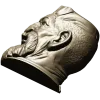 3D модель STL - Бородач-охотник (бюст)