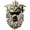 Mythic Chimera Head STL - High-Relief 3D Model for CNC