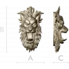 Mythic Chimera Head STL - High-Relief 3D Model for CNC