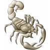 Scorpion 3D model STL for CNC router - Regal Scorpion