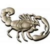 Scorpion 3D model STL for CNC router - Regal Scorpion