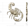 Scorpion 3D model STL for CNC router - Regal Scorpion