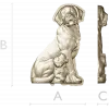 Devoted Retriever - detailed STL 3D model for CNC carving