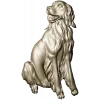 Sitting Dog Relief STL for CNC Wood Carving