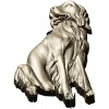 Sitting Dog Relief STL for CNC Wood Carving