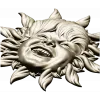 Radiant Sunling - Sun Face High-Relief STL