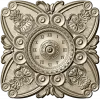 Ornate Clock Face Rosette 3D Model STL for CNC Milling