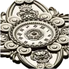 Ornate Clock Face Rosette 3D Model STL for CNC Milling