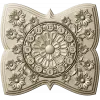 Decorative Floral Clock Face 3D Model for CNC Milling in STL Format