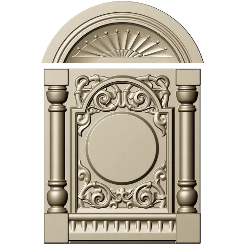 Мантийный корпус с медальоном - 3D модель STL для ЧПУ