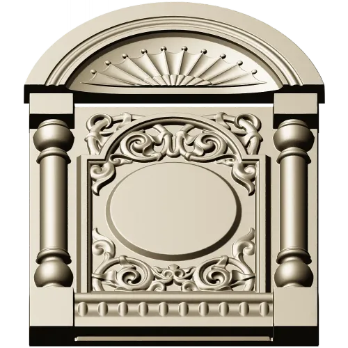 Мантийный корпус с медальоном - 3D модель STL для ЧПУ