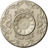 Regal Sunburst Medallion 3D STL Model for CNC Milling