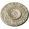 Regal Sunburst Medallion 3D STL Model for CNC Milling