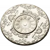 Regal Sunburst Medallion 3D STL Model for CNC Milling