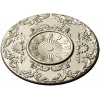 Regal Sunburst Medallion 3D STL Model for CNC Milling