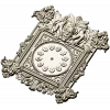 Барочный циферблат с путти - 3D модель STL для ЧПУ