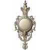 Ornate Renaissance Medallion Clock Frame 3D Model for CNC