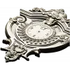 Baroque Elegance Wall Clock STL Model for CNC Milling
