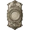 Ornate Hexagonal Decorative Clock Panel STL Model for CNC