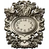 Ornate Baroque Clock Frame 3D Model in STL for CNC