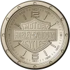 Harley Davidson Emblem Medallion STL Model for CNC Milling