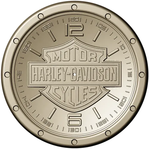 Harley Davidson Emblem Medallion STL Model for CNC Milling