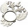 Двуглавый орёл - рамка для часов (STL)