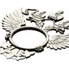 Двуглавый орёл - рамка для часов (STL)