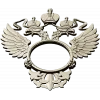 Двуглавый орёл - рамка для часов (STL)