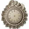 Decorative Angel Clock 3D Model STL for CNC Milling
