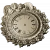 Decorative Angel Clock 3D Model STL for CNC Milling