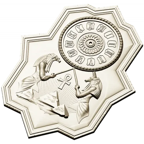 Египетские настенные часы - 3D модель STL для ЧПУ