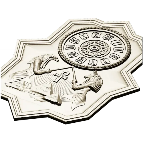 Египетские настенные часы - 3D модель STL для ЧПУ