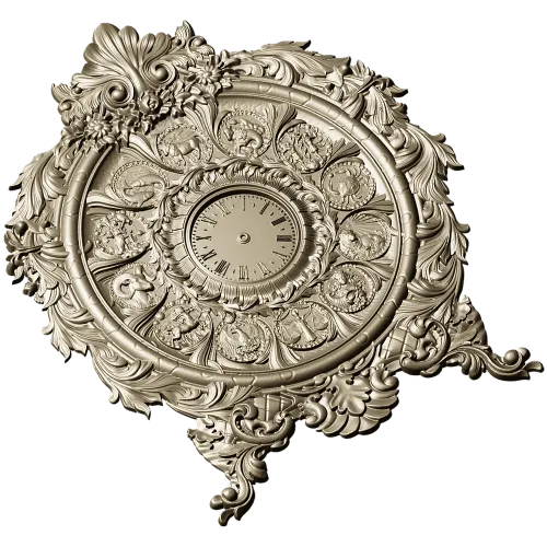 Astrological Timekeeper 3D Model STL for CNC Milling