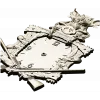 Boar's Vigil Decorative Hunting Clock STL Model for CNC