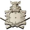 Boar's Vigil Decorative Hunting Clock STL Model for CNC