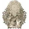 Stag Timekeeper Decorative 3D Model STL for CNC Milling