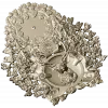 Stag Timekeeper Decorative 3D Model STL for CNC Milling