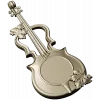 Melodic Elegance - Violin and Drum Inspired CNC 3D Model STL