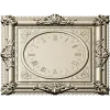 Ornate Square Clock Panel 3D Model STL for CNC Milling