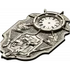 Pirate Nautical Wall Clock 3D Model in STL for CNC