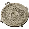 LatticeTime Ornamental Clock Face 3D Model STL for CNC Milling