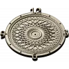 LatticeTime Ornamental Clock Face 3D Model STL for CNC Milling