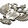 Двуглавый орёл с щитом - 3D модель STL для ЧПУ