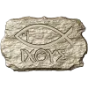 Ichthys Stone Plaque - STL 3D model for CNC