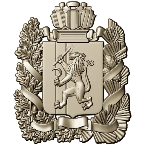 Герб Красноярска - 3D STL модель для ЧПУ