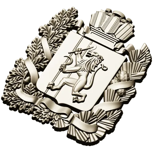 Герб Красноярска - 3D STL модель для ЧПУ