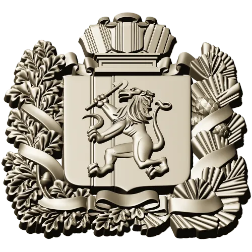 Герб Красноярска - 3D STL модель для ЧПУ